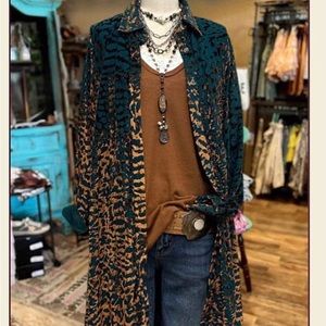 Animal print tunic or dress. XL